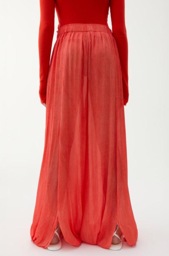  로데브예 팔라초 팬츠 Rodebjer Susan Pant Tangerine - RODEBJER