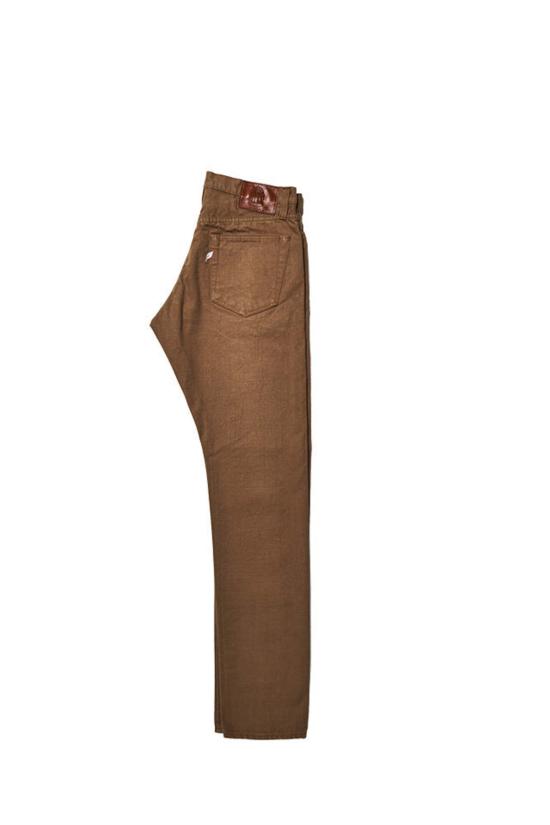  퓨어 블루 재팬 트레이닝/조거 팬츠 남성용 워븐 헤비 덕 클로스 릴렉스 테이퍼드 워시 카키 - PURE BLUE JAPAN