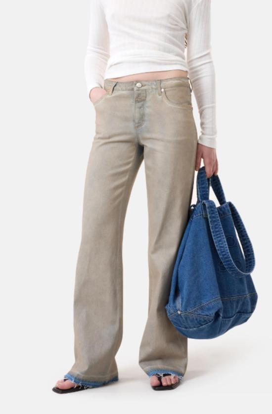  클로즈드 데님 팬츠 길란 더트 틴트 스트레이트 레그 진 라이트 블루