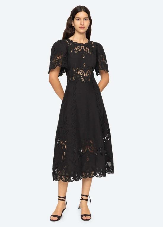  씨뉴욕 원피스 Sea Ny Gianna 드레스 블랙 - SEA NY