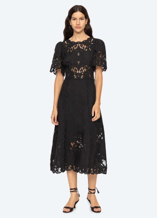  씨뉴욕 원피스 Sea Ny Gianna 드레스 블랙 - SEA NY