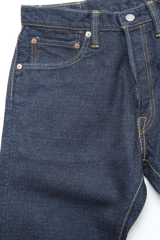  퓨어 블루 재팬 데님 팬츠 워븐 사시코 팬츠 인디고 - PURE BLUE JAPAN