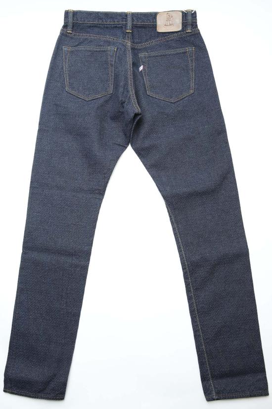  퓨어 블루 재팬 데님 팬츠 워븐 사시코 팬츠 인디고 - PURE BLUE JAPAN