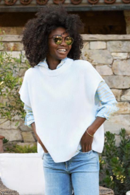  프랭크 앤 에일린 자켓 프랭크 & 에일린 몬테시토 조끼 화이트