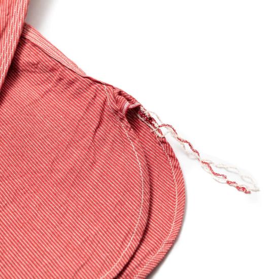  슈가케인 긴팔 셔츠 슈가 케인 Sc25511 진 코드 워크  레드 - SUGAR CANE