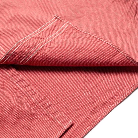  슈가케인 긴팔 셔츠 슈가 케인 Sc25511 진 코드 워크  레드 - SUGAR CANE