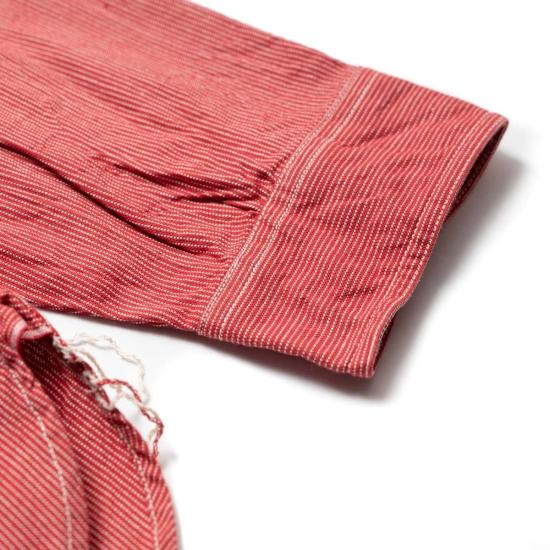  슈가케인 긴팔 셔츠 슈가 케인 Sc25511 진 코드 워크  레드 - SUGAR CANE