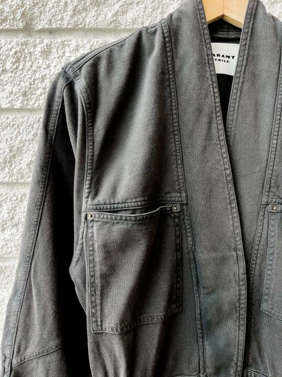  이자벨마랑에뚜왈 점프수트 이자벨 마랑 에투알 레마디  페이디드 블랙 - ISABEL MARANT ETOILE