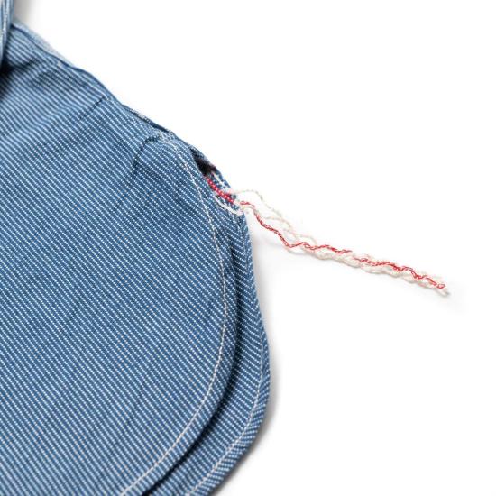  슈가케인 데님 셔츠 슈가 케인 Sc25511 진 코드 워크  네이비 - SUGAR CANE