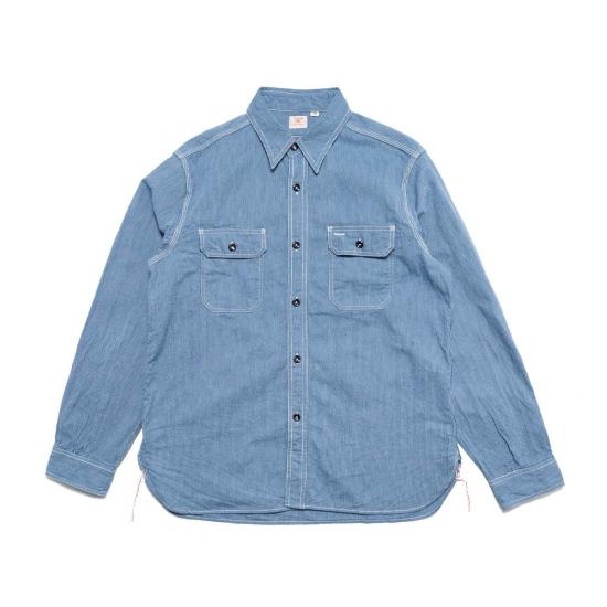  슈가케인 데님 셔츠 슈가 케인 Sc25511 진 코드 워크  네이비