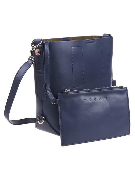 25FW 호간 숄더백 KBW01RS0200TZP BLUE - HOGAN