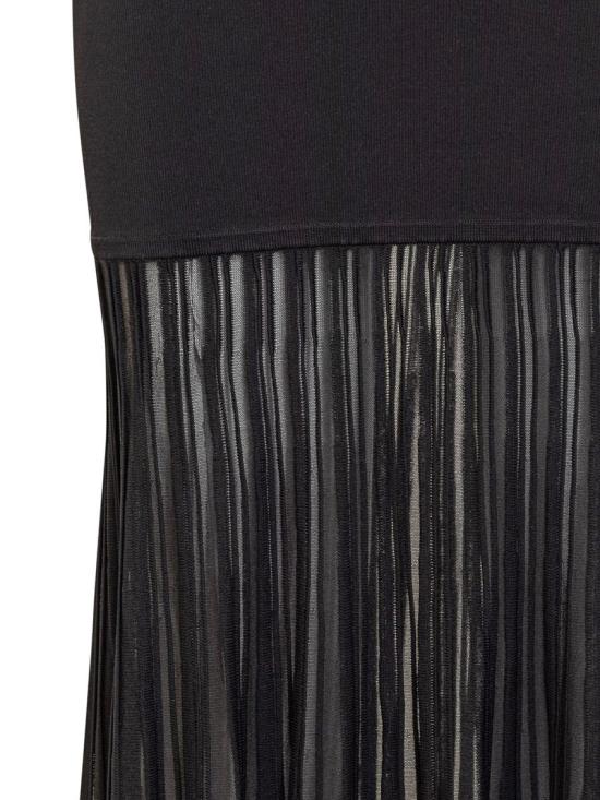 25SS 마이클 코어스 롱 원피스 MS582X0BFD 001 Black - MICHAEL KORS