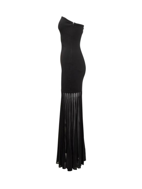 25SS 마이클 코어스 롱 원피스 MS582X0BFD 001 Black - MICHAEL KORS