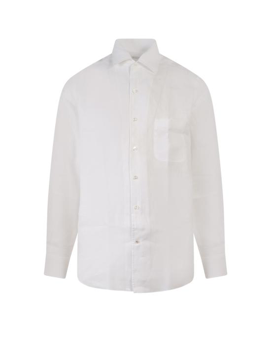 24FW 로로피아나 긴팔 셔츠 FAF2545 1005 White