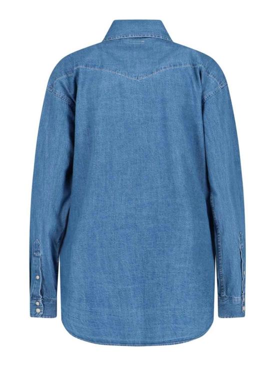  마더 셔츠 21306350PFK Blue - MOTHER