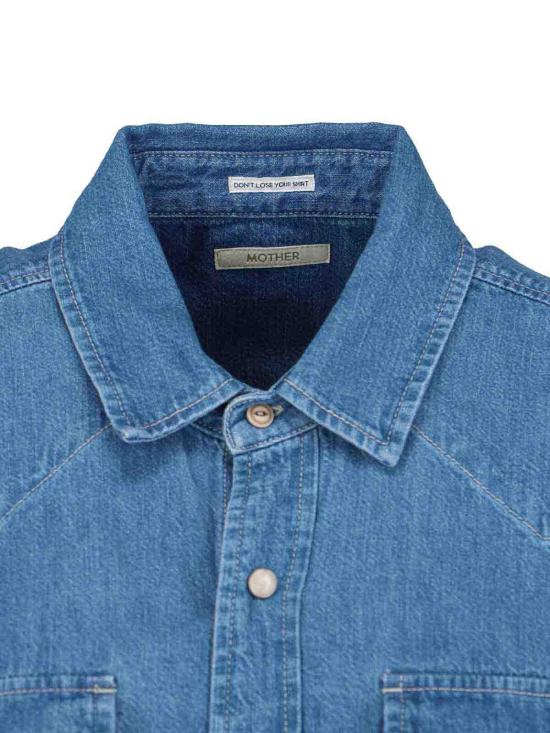  마더 셔츠 21306350PFK Blue - MOTHER
