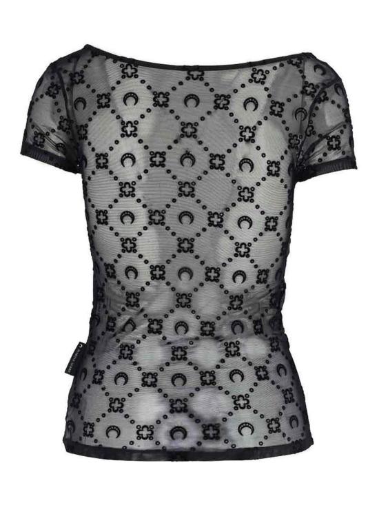  마린세르 반팔 티셔츠 WTO389ACJER0005BK99 Black - MARINE SERRE