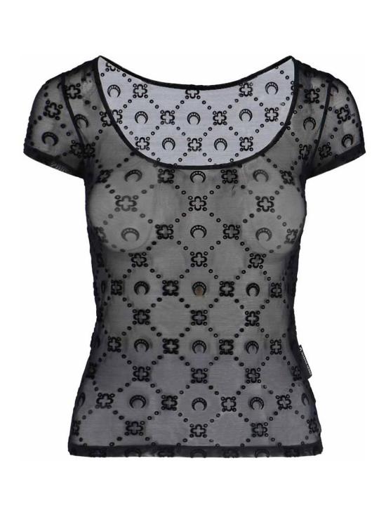  마린세르 반팔 티셔츠 WTO389ACJER0005BK99 Black