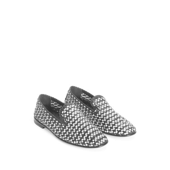 25SS 돌체앤가바나 로퍼 A50687 A9M51 8B926 BLACK WHITE - DOLCE & GABBANA