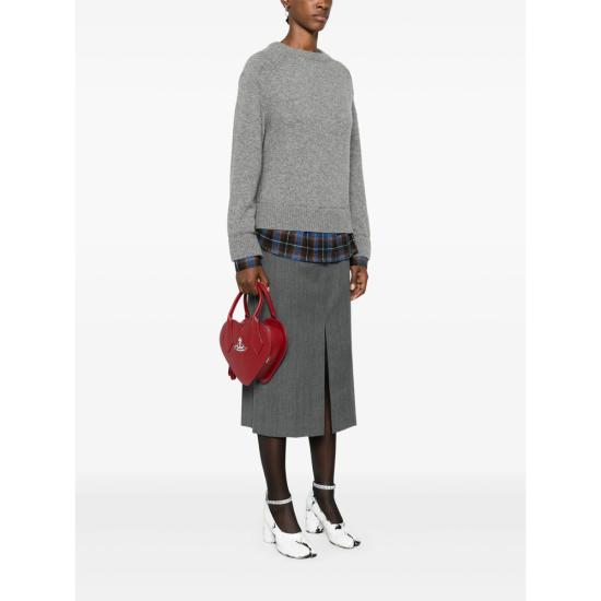 25SS 비비안웨스트우드 토트백 48020006W S000D H407 RED - VIVIENNE WESTWOOD