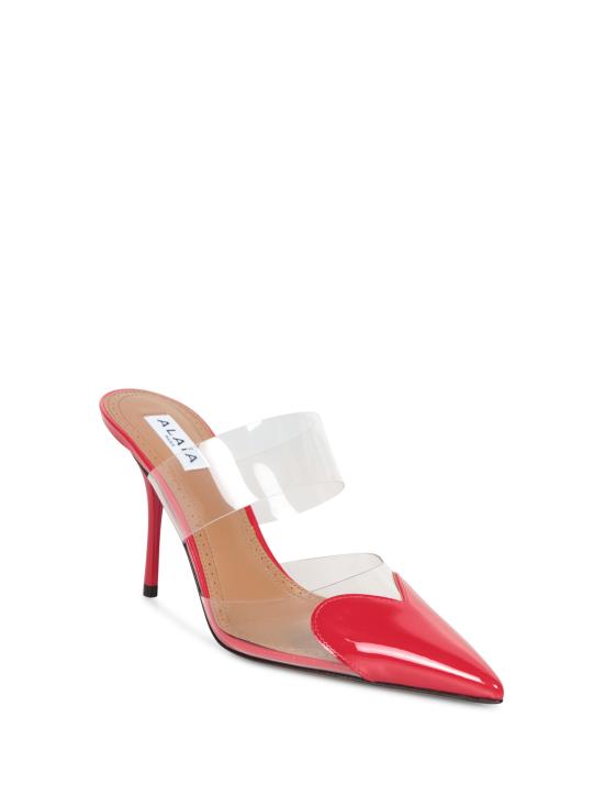 25SS 알라이아 힐/펌프스 AA3M053 CK150 331 Red - ALAIA