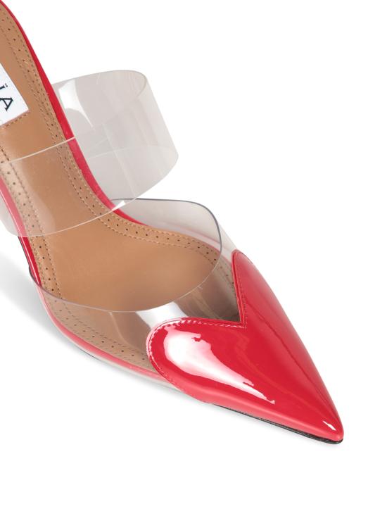 25SS 알라이아 힐/펌프스 AA3M053 CK150 331 Red - ALAIA