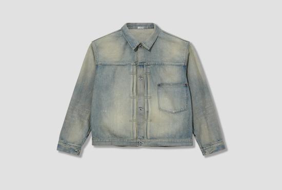 25SS A.PRESSE 데님 자켓 1ST TYPE DENIM JACKET 25SAP-01-25H 라이트 블루