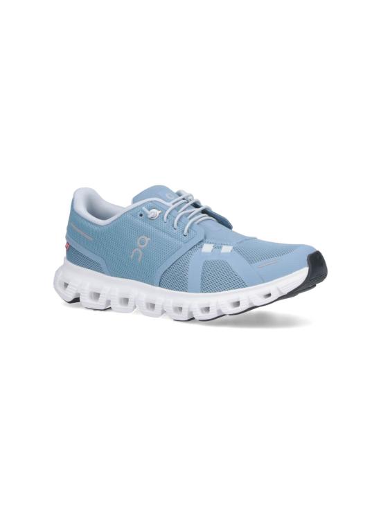  온 러닝 클라우드 6 스니커즈 3WF10061508 CHAMBRAY WHITE LIGHT BLUE - ON RUNNING