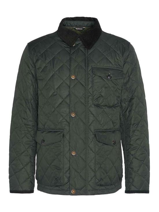 26FW 바버 혼비 퀼팅 재킷 MQU1808GN71 GREEN