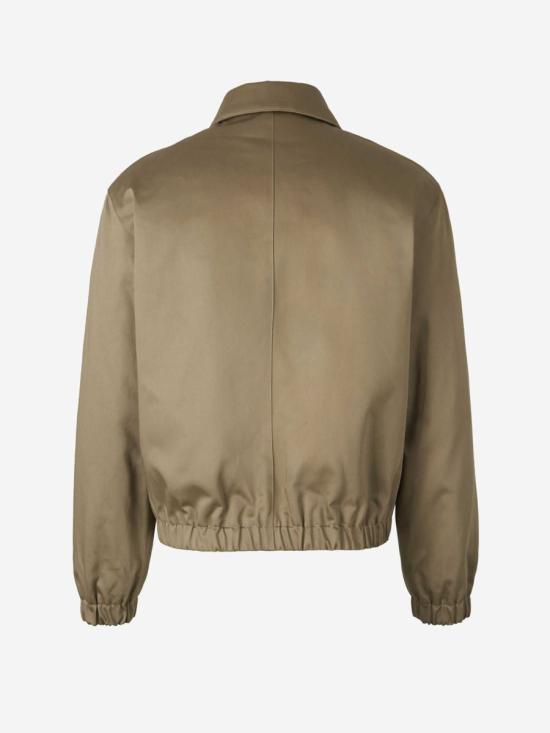 25SS 아미 ADC 코튼 새틴 지퍼 자켓 HJK040CO0103375 DOM - AMI