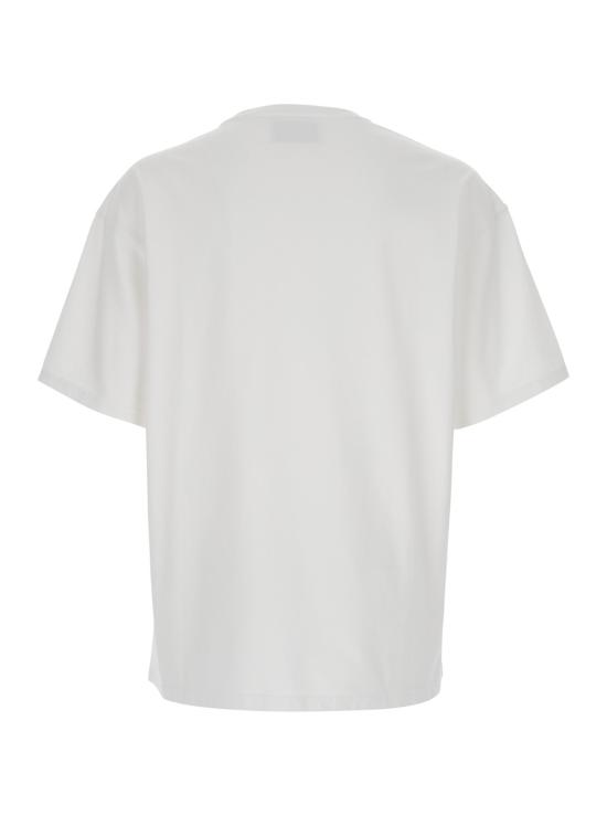 25SS 아이콘데님 반팔 티셔츠 LEONJ812WHITE White - ICON DENIM