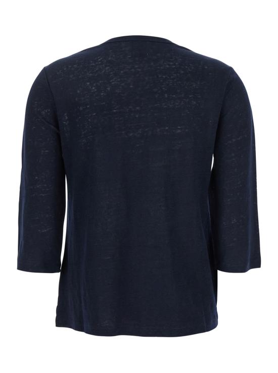 25SS 얼루드 긴팔 티셔츠 252820040014 Blu - ALLUDE