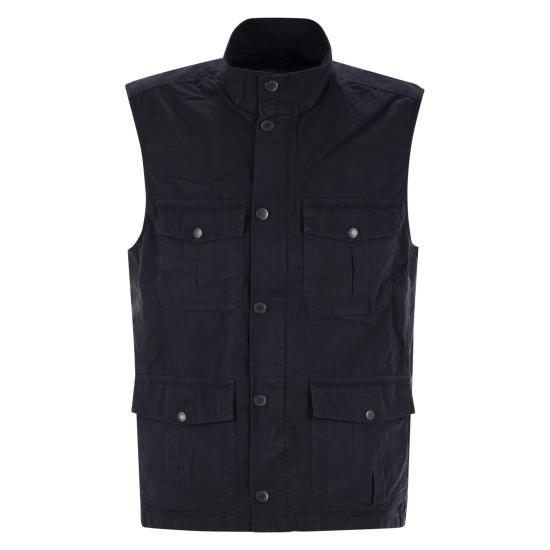 25SS 바버 민소매 티셔츠 MGI0284 NAVY