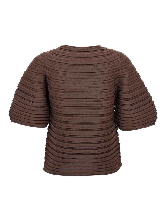  플리츠플리즈 반팔 티셔츠 PP48KK77144 Brown - PLEATS PLEASE