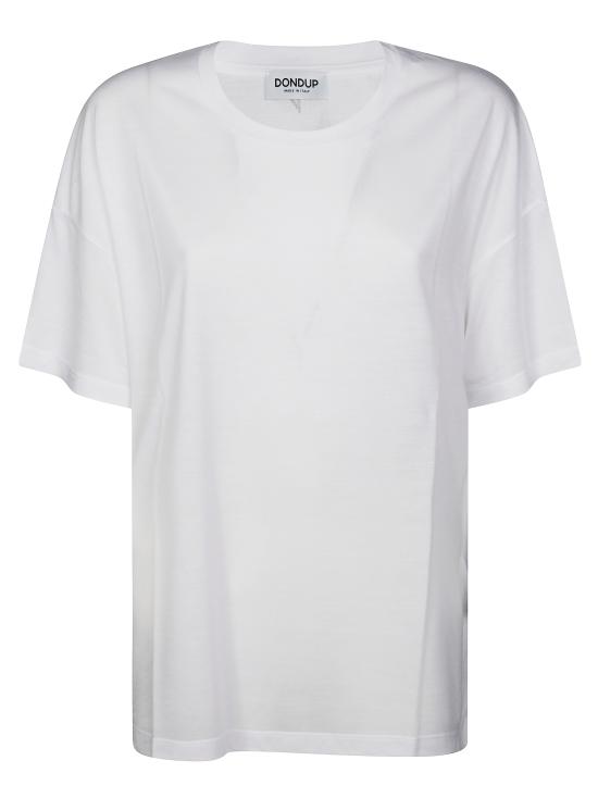 25SS 돈답 반팔 티셔츠 DS041JF0349DXXX 000 BIANCO