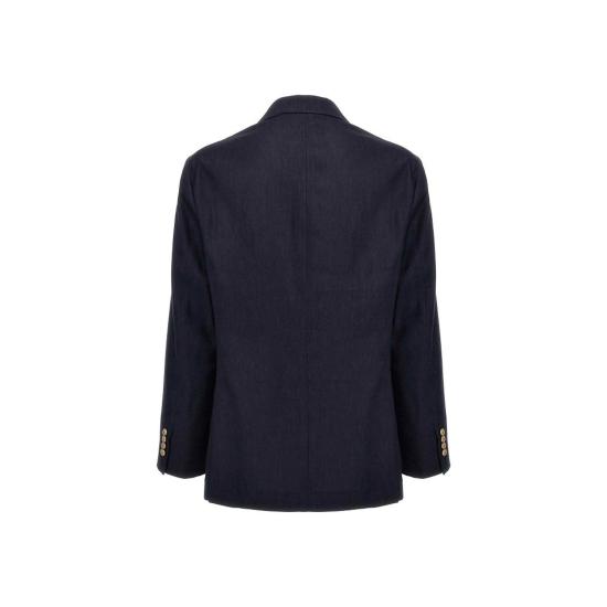  브루넬로 쿠치넬리 자켓 MS4627BBDE C9159 Blue BLUE - BRUNELLO CUCINELLI
