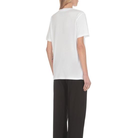 24FW 모스키노 반팔 티셔츠 J07030541 2001 White WHITE - MOSCHINO