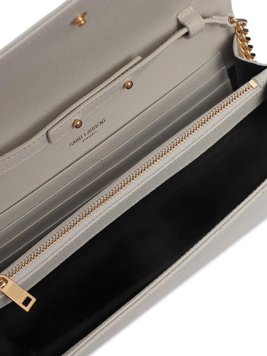 26SS 생로랑 지갑 377828BOW019207 White - SAINT LAURENT