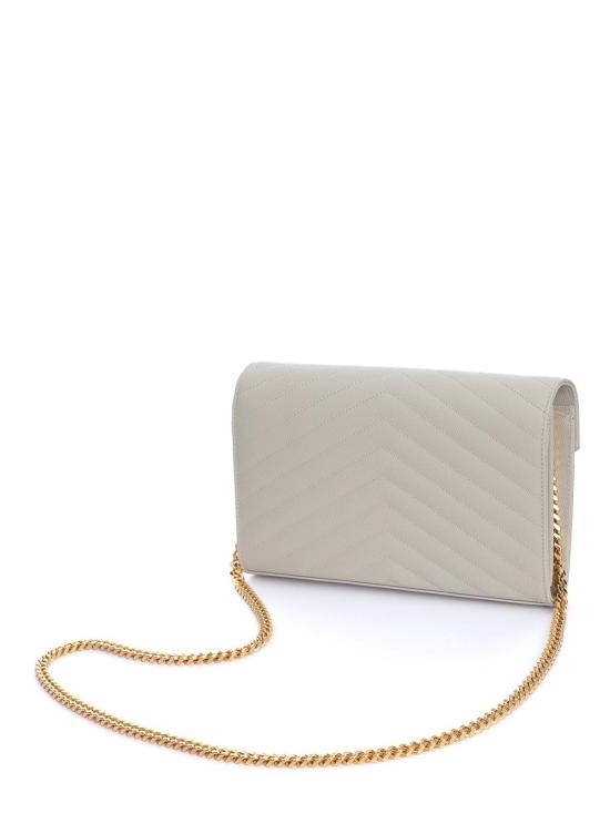 26SS 생로랑 지갑 377828BOW019207 White - SAINT LAURENT