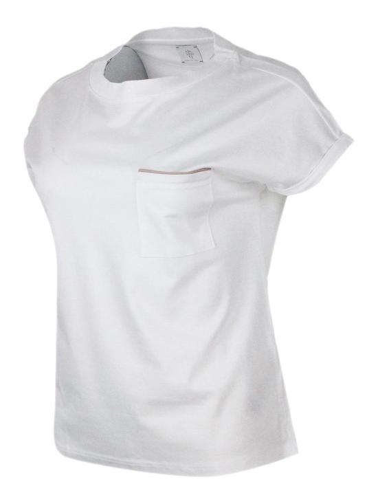 27SS 일레븐티 반팔 티셔츠 K80TSHI03N0102 White - ELEVENTY