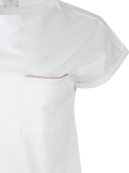 27SS 일레븐티 반팔 티셔츠 K80TSHI03N0102 White - ELEVENTY