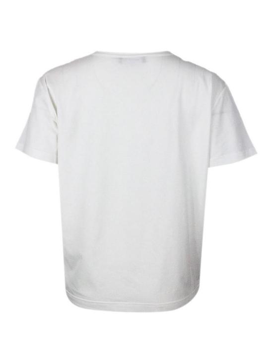 26SS 파비아나 필리피 반팔 티셔츠 JED265F278L1890141 White - FABIANA FILIPPI