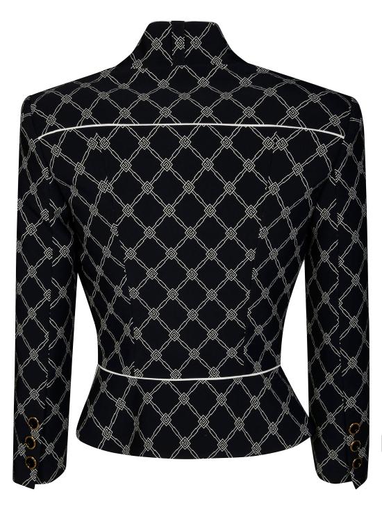 25SS 엘리자베타프랜치 자켓 GIS5151E2 685 NERO BURRO 685 - ELISABETTA FRANCHI