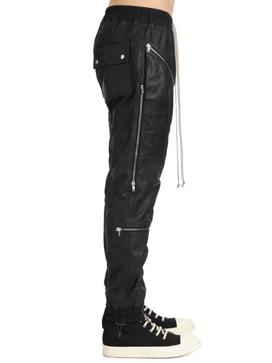 25FW 릭 오웬스 스트레이트 팬츠 LRU01E5368LSU09 Black - RICK OWENS
