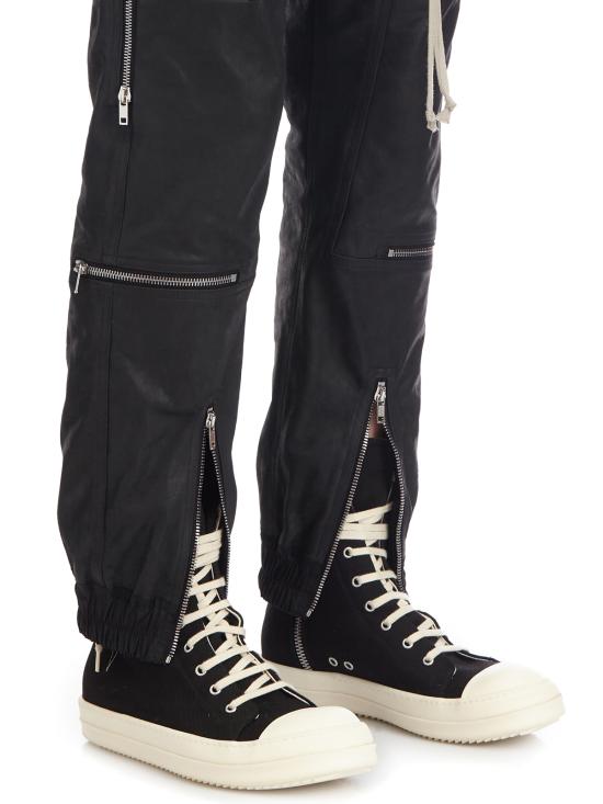 25FW 릭 오웬스 스트레이트 팬츠 LRU01E5368LSU09 Black - RICK OWENS