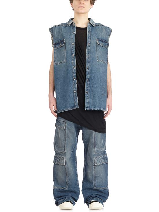 25SS 다크쉐도우 데님 팬츠 LDU01E3361DWB06 Light blue - DRKSHDW