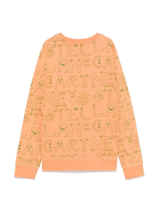 25SS [키즈] 스텔라 맥카트니 니트/스웻셔츠 TW4Q40 Z2638 404VE SALMONE VERDE - STELLA MCCARTNEY