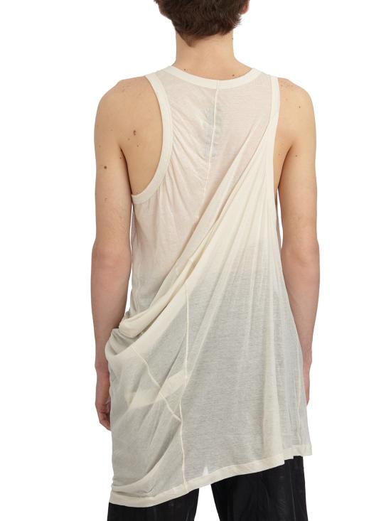 25SS 릭 오웬스 민소매 티셔츠 LRR01E5152UC41 White - RICK OWENS