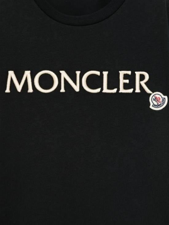 25SS [키즈] 몽클레어 티셔츠 8C00013 89AT9 999 NERO - MONCLER
