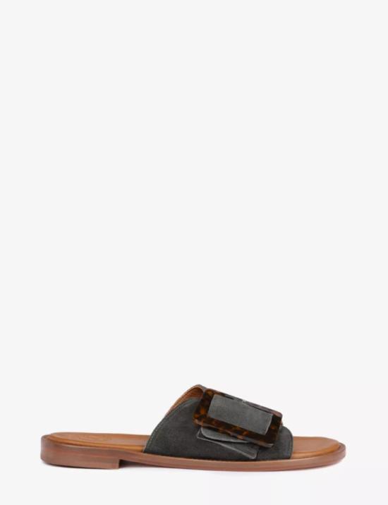  PENELOPE CHILVERS 뮬/슬리퍼 페넬로페 칠버스 비아리츠 슬라이드 카키 - OTHER BRANDS